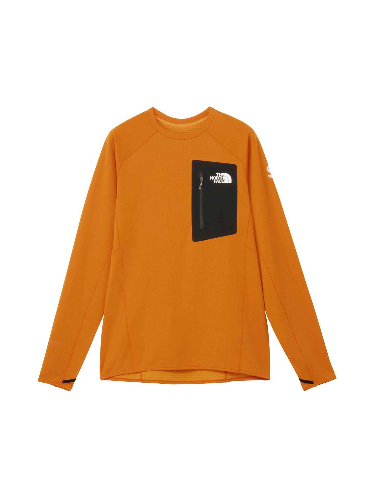 

The North Face Expedition Dry Dot Crew Long Sleeve Yam Size S T-Shirt, Unisex, Adult, Orange,