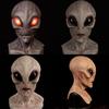 Einzigartiges Design Alien-Maske für Halloween Vollkopf-Alien-Maske mit furchteinflößenden Merkmalen