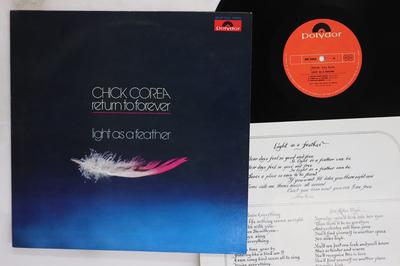LP-Schallplatte CHICK COREA Light As A Feather MP2304 POLYDOR 1973 Japan Jazz Gebraucht