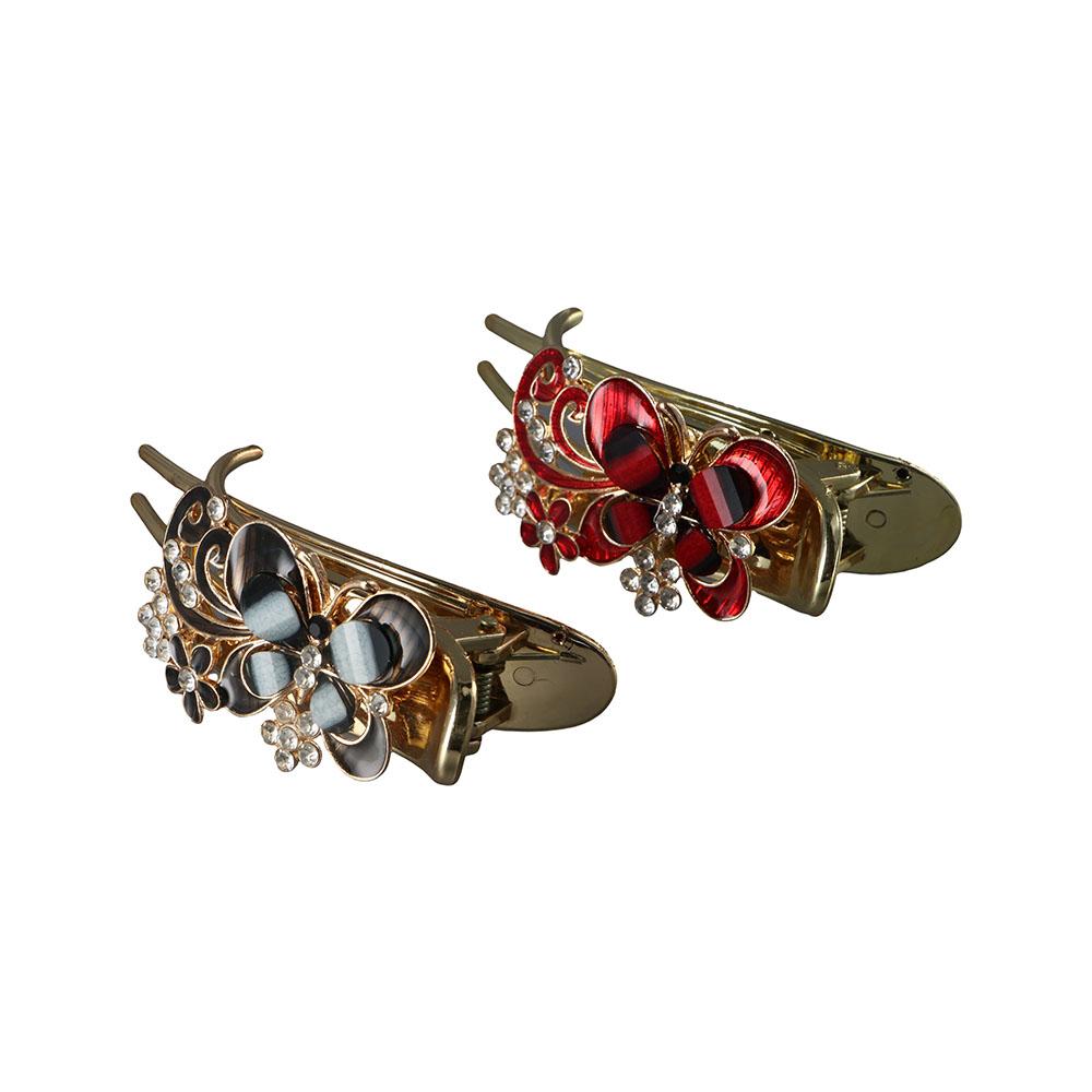 Werkzeuge Koreanischer Stil Haarnadel Schmetterling Haarspange Strass Schnabelspange Weibliche Haaraccessoires