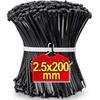 Nylon Cable Ties Reusable Adjustable Self-locking Zip Tie Fastening Rings Cable Wires Fixing Ties for Home Offices Industrial