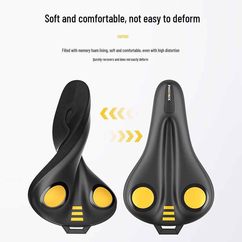 PHOENIX Ultra-Soft Silicone Gel Bicycle Seat Cover