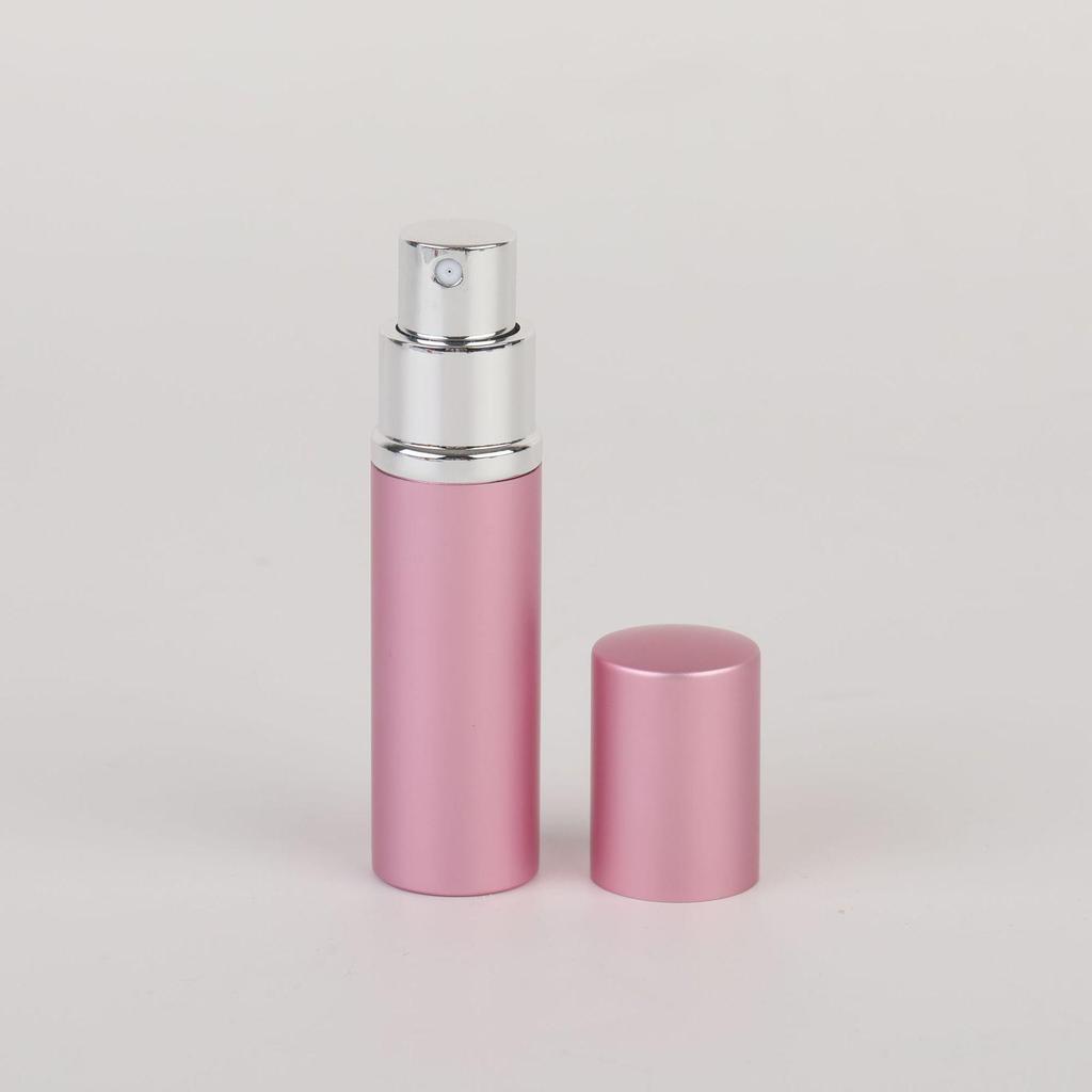 10ml Travel Perfume Spray Bottle with Aluminum Shell, Refillable & Customizable.