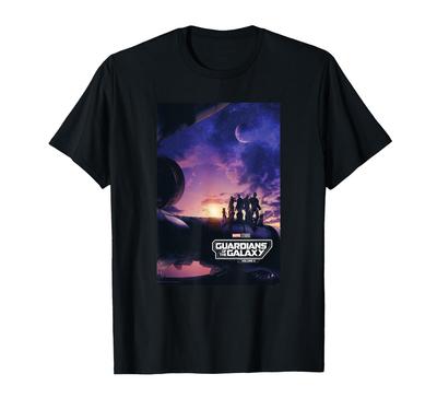 Marvel Guardians of the Galaxy Volume 3 Filmplakat Logo T-Shirt