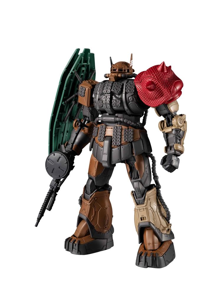 Mobilní oblek TAMASHII NATIONS GUNDAM UNIVERSE Gundam Requiem of Vengeance ZAKUII Solari 150mm malovaná pohyblivá figurka (Neidentifikovaný typ) Cca.