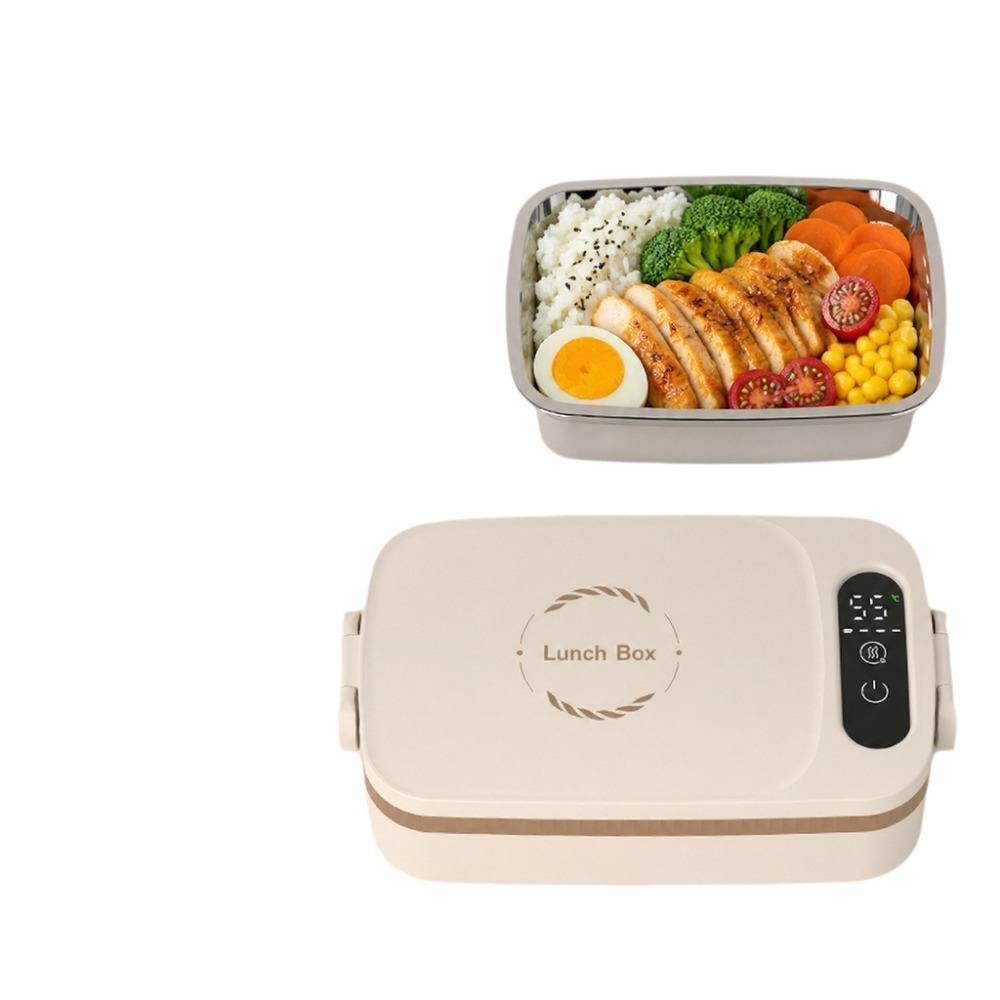 Fast Heating USB Heated Lunch Box Wireless Cordless Food Warmer Electric Lunch Box Travel Meals