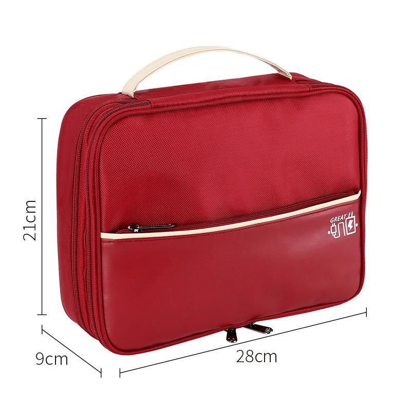 Beilian Digital Accessories Organizer: Cable, Phone, Earphones, Power Bank, Cosmetics Storage Bag