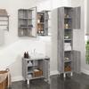 VidaXL 3-piece Bathroom Cabinet Set Sonoma Grey 3187607