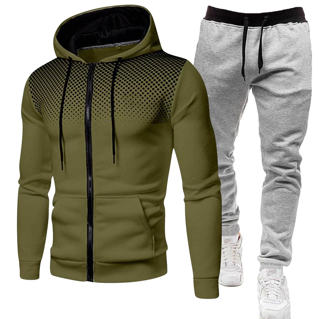 Nová mikina + nohavice + športový fitness pánsky a pánsky oblek