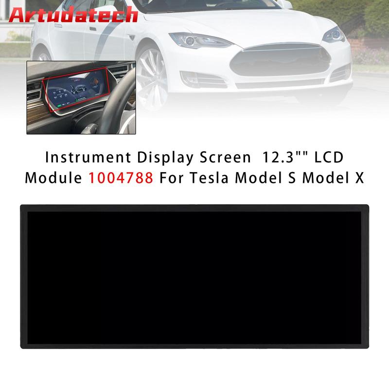 Artudatech trument Display Screen  12.3  LCD Module 1004788 For Tesla Model S Model X Car Accessories