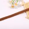 40M Length 1.2cm Wide Bright Hue Lace Trim Color Herringbone Woven Trim  Lampshade Ornament
