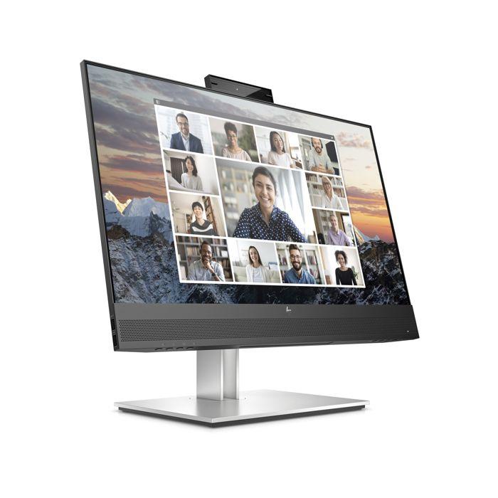 Moniteur FHD - HP - E24m G4 - USB-C - 24 pouces - Webcam intégrée 5 Mpx