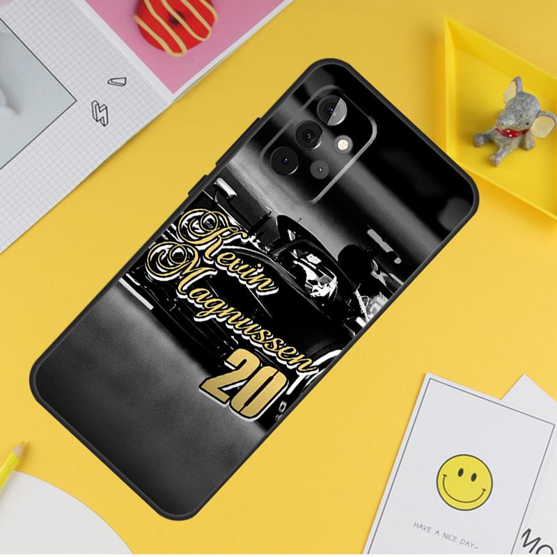 Kevin Magnussen F1 Case For Samsung Galaxy A55 A35 A25 A15 A51 A71 A12 A32 A52 A13 A33 A53 A14 A34 A54 Coque