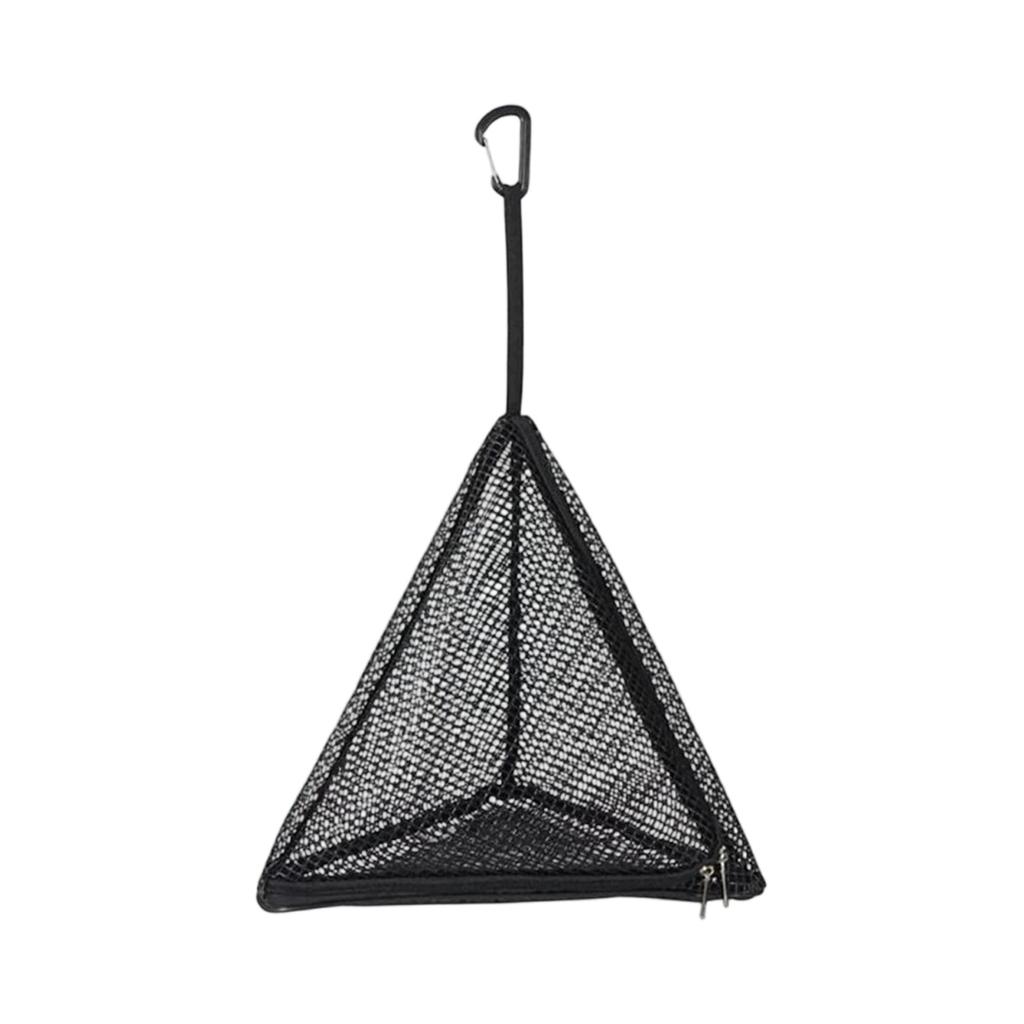 Picknick-Trockennetzbeutel für den Außenbereich – Faltbarer dreieckiger Hänge-Aufbewahrungskorb für Camping, Lebensmitteltrocknung und Küchenorganisation