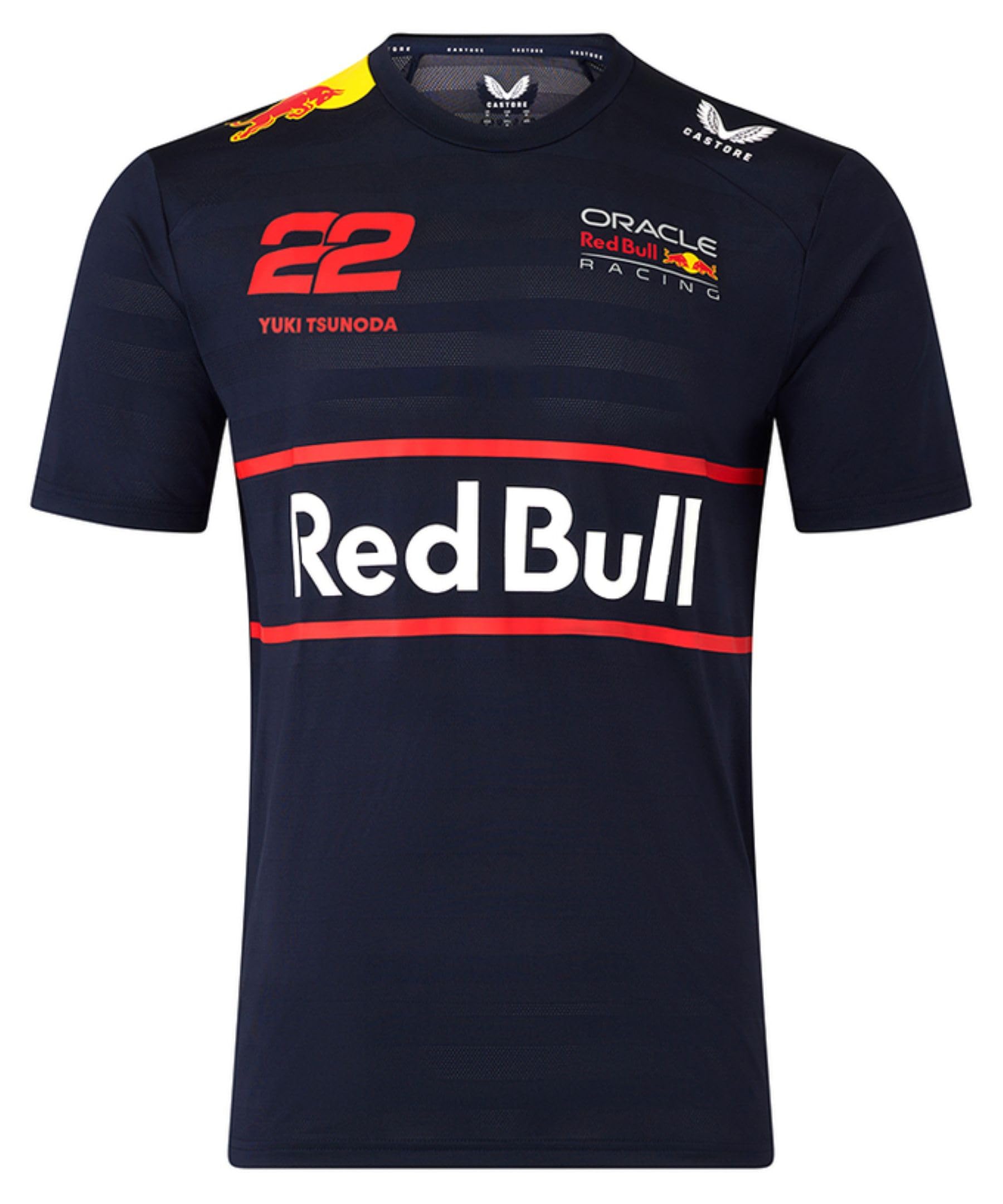 

Юки Цунода Команда Oracle Red Bull Racing 2025 TM15543 [PUM S] Футболка / (JP, Алфавит, M, Стандартный, Темно-синий)