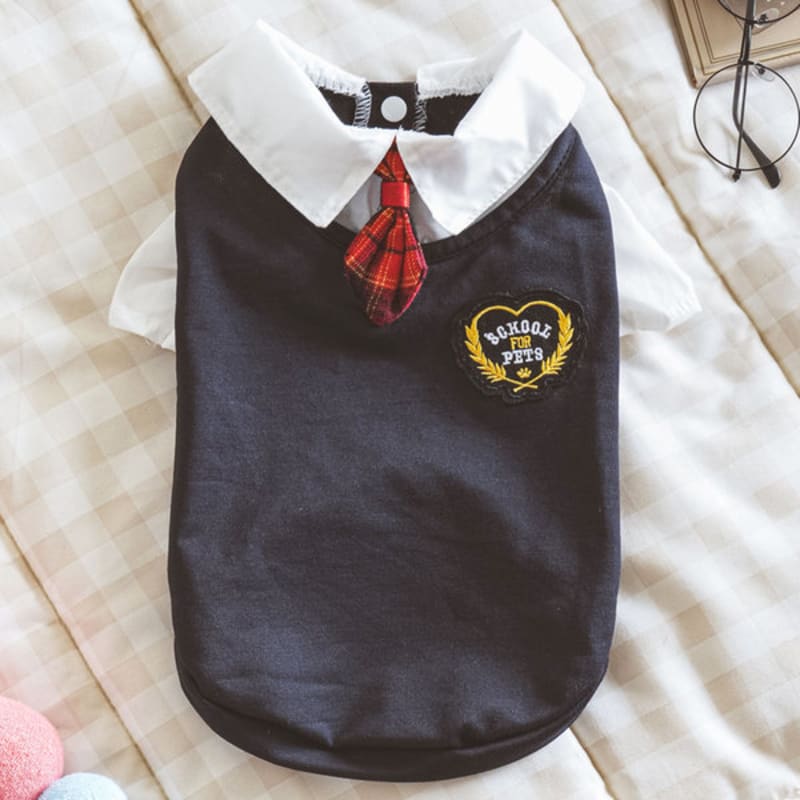 [Pet] Tie School Uniform L