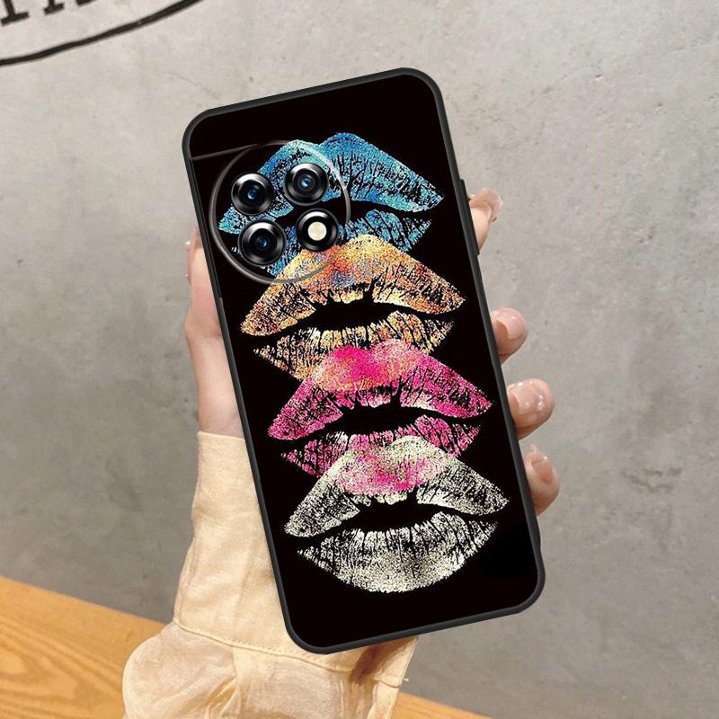 

Чехол-помада Pink Kiss для OnePlus 15R 13T 13R 13 12 12R 11 10 9 Pro 10T 8T Nord 5 CE 2 3 4 Lite N20 N30 OnePlus 10T