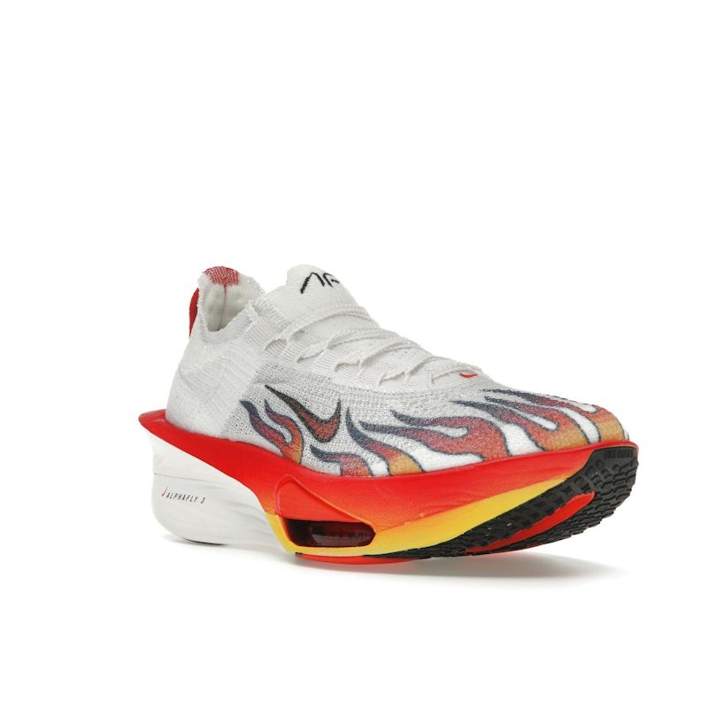 Nike Air Zoom Alphafly NEXT% 3 Ekiden Pack Unisex Sneakers White Habanero-Red Black HQ3501-100