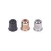 6Pcs Electric Guitar Metal Through Body Bass Strings Ferrules String-Through Body Ferrules For Electric Bass Electric Guitar