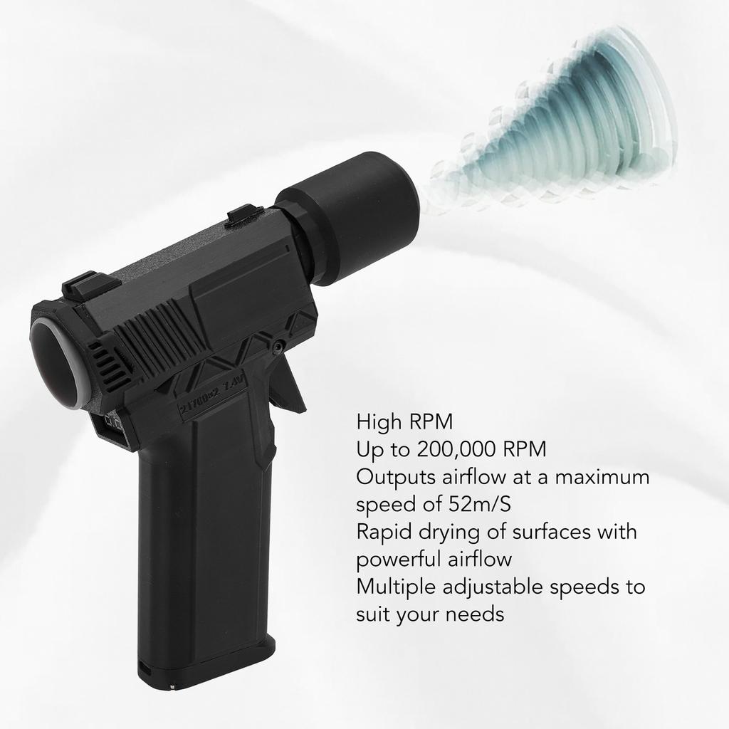 Electric Air Duster Multifunctional Electric Air Blower QC15W Fast  200000RPM Type C for Lens for Outdoor for Computer