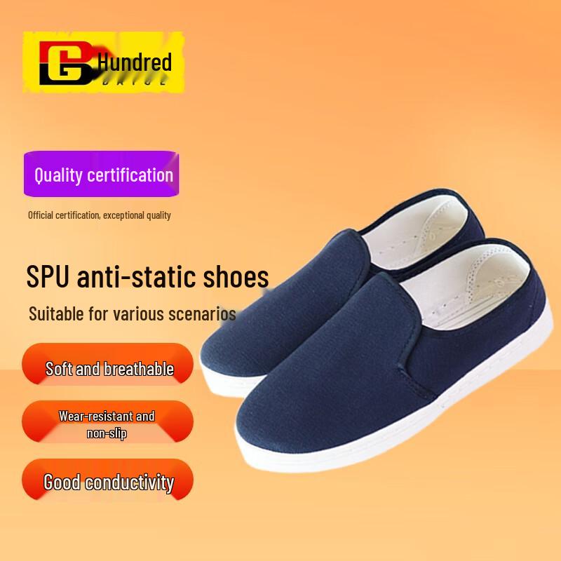 Baige Anti-static Cleanroom Work Shoes