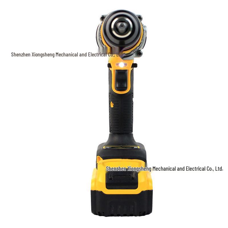 Heavy-Duty Brushless Lithium Drill: High Torque, Multifunctional Electric Tool for Concrete Wall Drilling