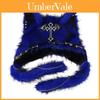 Cappello Peluche con Orecchie da Gatto per il Calore Invernale con Design Pieghevole per Appassionati di Stile Punk