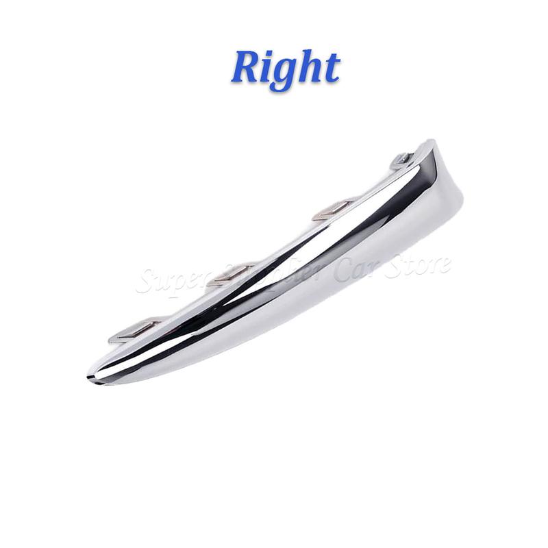 735642306 735642307 1/2PCS Car Front Bumper Upper Grill Moulding Trim New For FIAT 500 (312) LOUNGE 2016 2017 2018