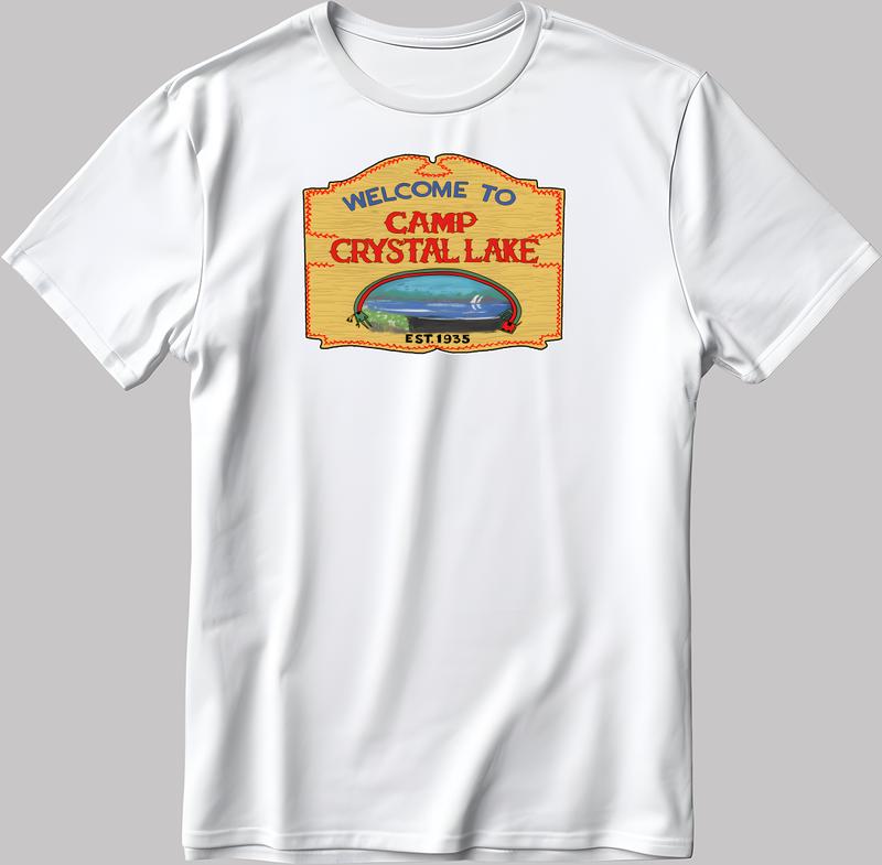 Camp Crystal Lake Short Sleeve Unisex T-Shirt M