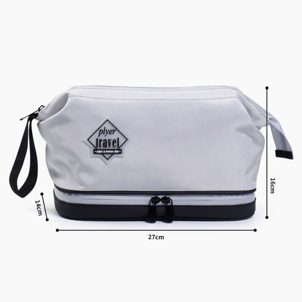 Водонепроникна сумка для туалетного приладдя великої місткості. Модна дорожня сумка для прання