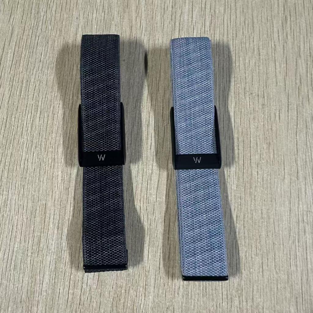 Pentru Whoop 5.0/MG Curea de braț impermeabilă lungă din nailon țesut elastic pentru biceps Sport cu cadru metalic argintiu în formă de U