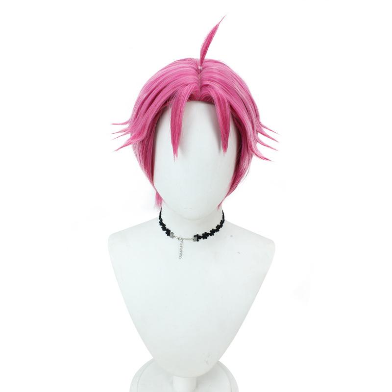 Witch Hunting Group Cos Wig, Mila Zoe Lumi Anime Wig With Rose Net Simulation Scalp