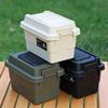 Outdoor Tissue Case Desktop Napkin Paper Storage Box Portable 11L Camping Picnic Seasoning Bottle Organizer Sundries Bucket