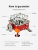 Portable Foldable Mini Gas Stove for Camping and Picnics