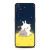 Peach And Goma Cat Phone Case for Oneplus 11 Nord N100 N10 10 7 8 9 9R 7T 8T N200 CE 2 9RT Z Pro 5G Silicone Cover Shell Capas