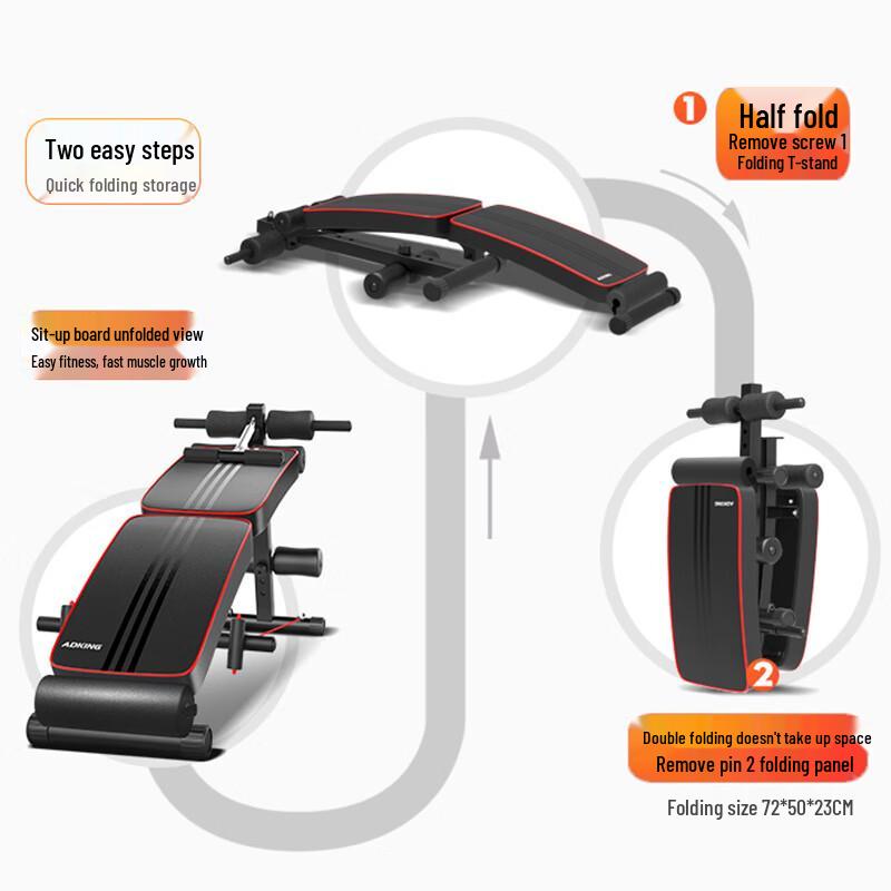 Healthsoo Foldable Sit-Up Bench