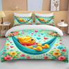 Winnie The Pooh Bed Covers Bedding SetCartoon Bear Cover Modern Printed 2/3-Piece Set 1 Bed CoverBirthday Gifts