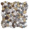 1 Stück 30x30cm Keramik Kiesel Mosaik Fliesen Spa Pools Fischteiche Badezimmer Anti-Rutsch Verschleißfest Boden Wand Dekor Fliesenblatt