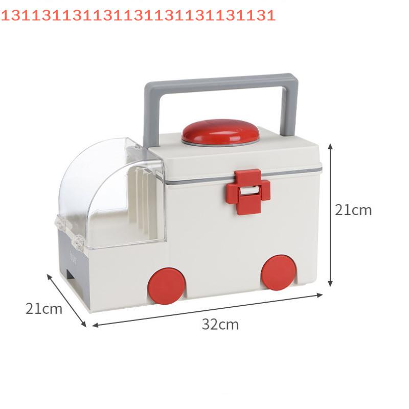 Portable Ambulance Medicine Box Large Capacity Household Medicine Medical Classification Sundries Storage Boxs