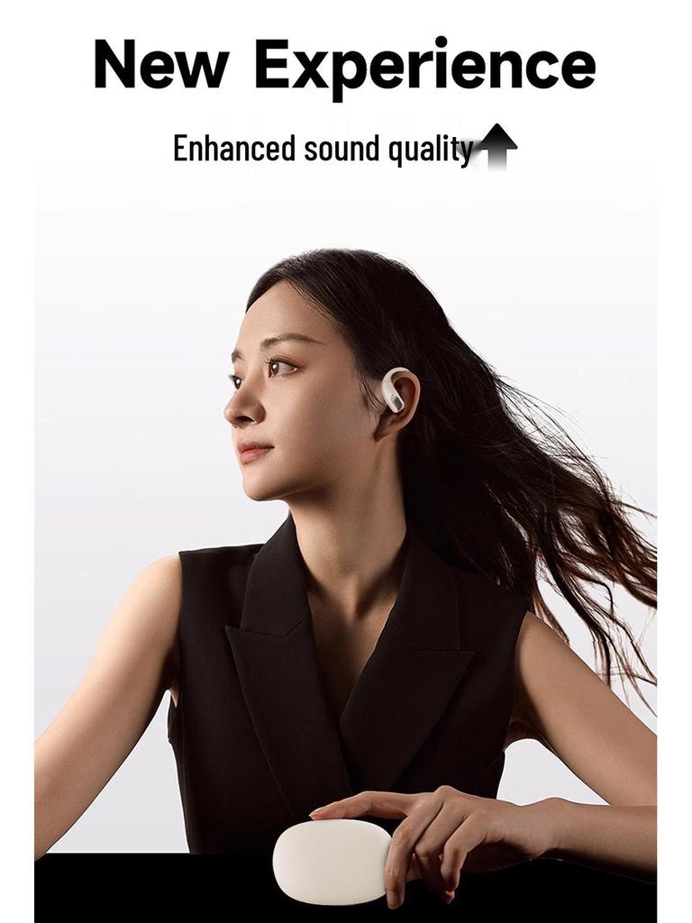 2025 Air Conduction Wireless Bluetooth Noise-Cancelling Sports Earphones with High-Quality Sound & Long Battery Life