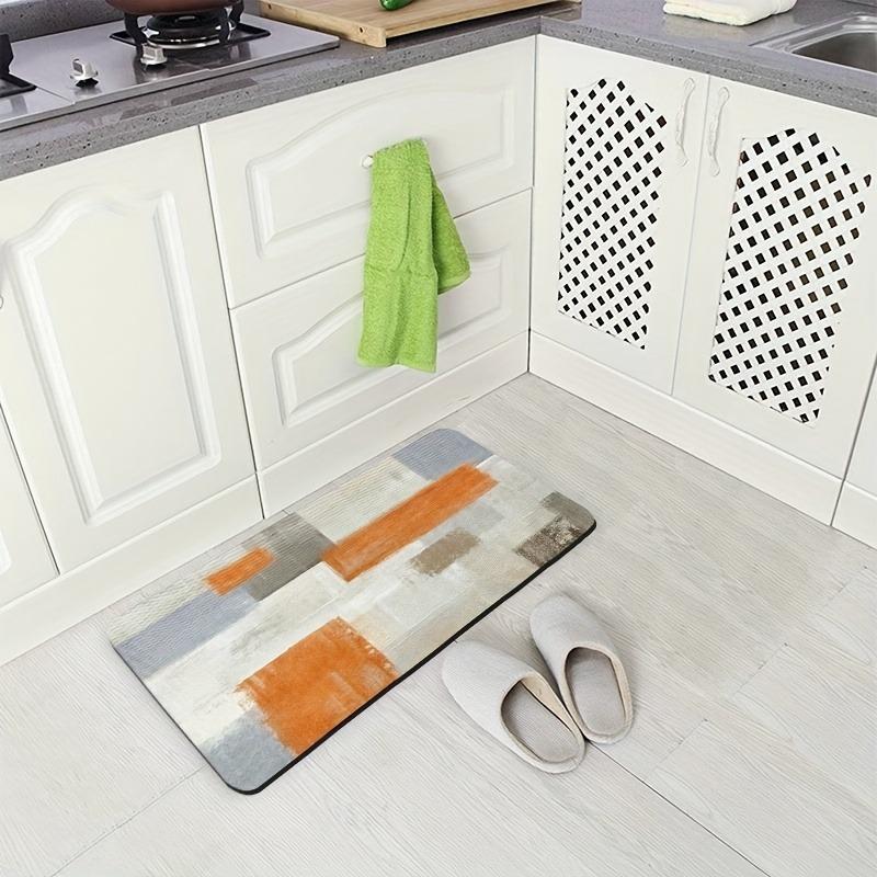 1PC Wild West Cowboy pattern Kitchen Rug Non-Slip Door Mat Pop design Bathroom Rug Bath Mat Carpet for Home Sink Laundry Decor