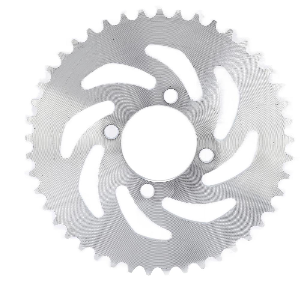 Tooth Rear Sprocket 45 Teeth 52mm2.0in Bike Accessories for Electric Bicycles Karts Motorcycles