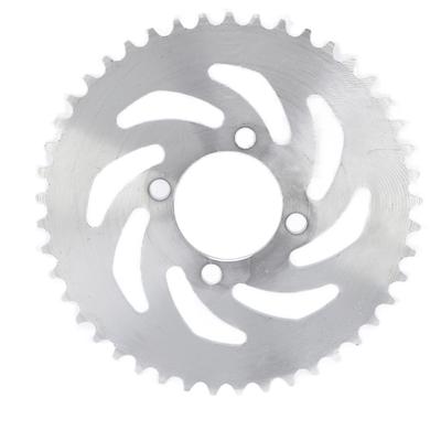 Tooth Rear Sprocket 45 Teeth 52mm2.0in Bike Accessories for Electric Bicycles Karts Motorcycles