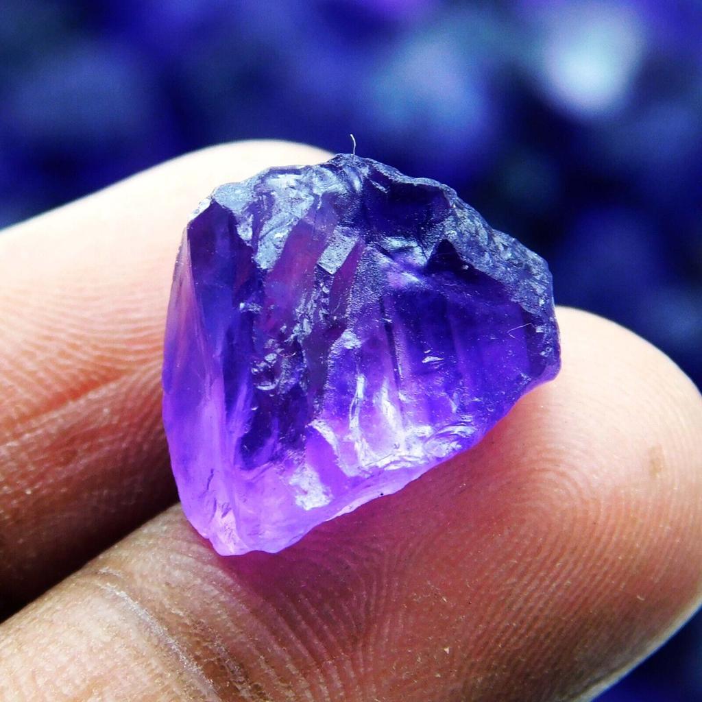 1000 Ct Natural PURPLE Amethyst ROUGH Huge Size CERTIFIED Loose Gemstone Lot Sz-36258741