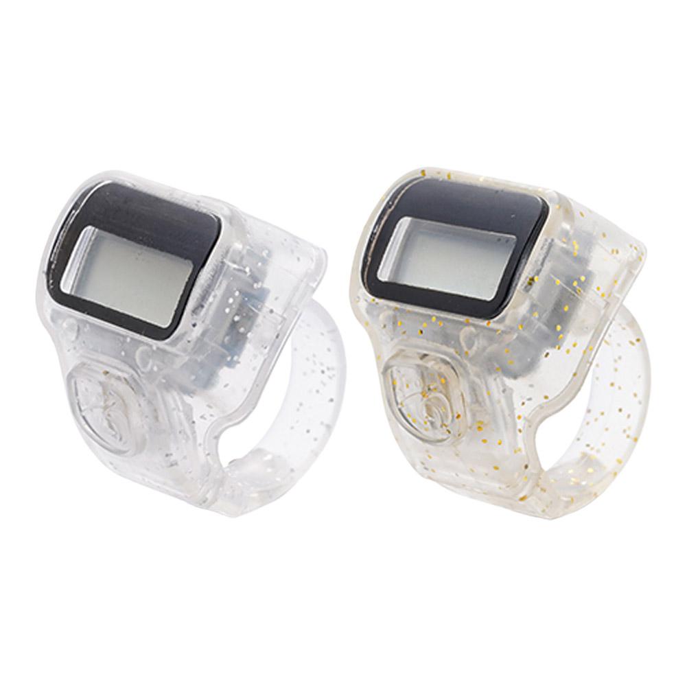 1Pcs Finger Counter W/ Compass Islamic Tasbih Digital LED Electronic Handheld Tally Counter Finger Counter Resettable Clicker