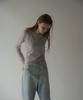 Mosyupamosyu Layered Long Sleeve [Light Gray]