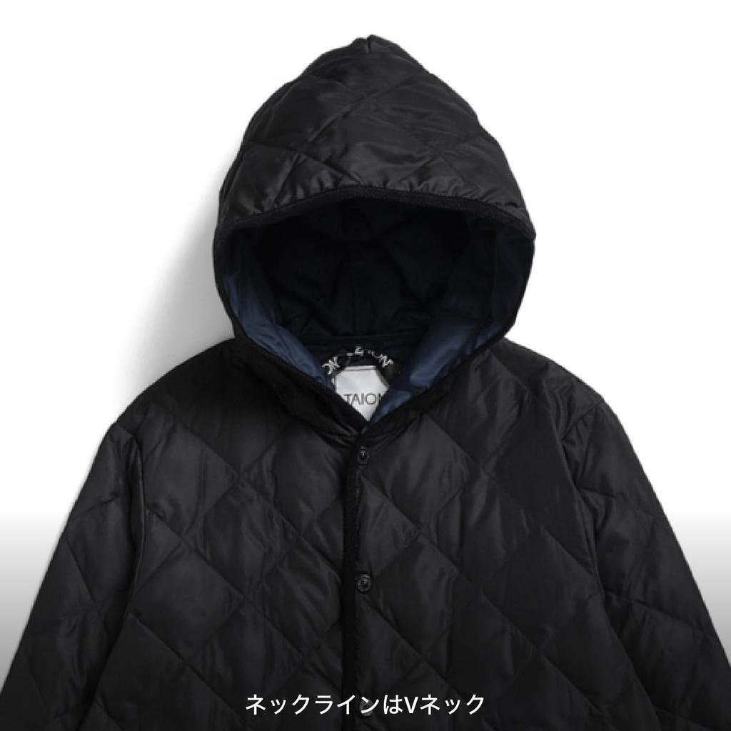 Taion Baby Down Black 1062CI-LONG Coat,