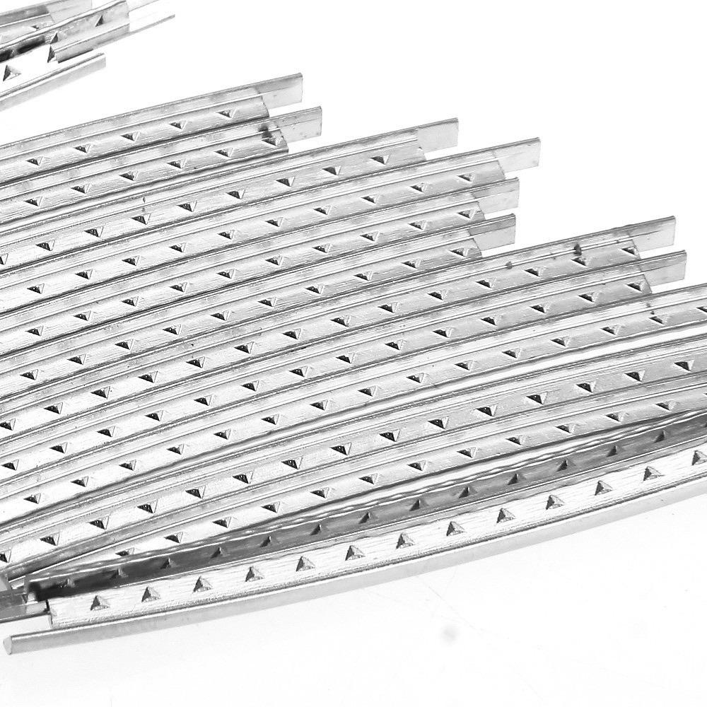 Silver Guitar Frets Guitar strings Fingerboard Frets Accessories Fretwire Set  Fingerboard Repair 1.8mm 12pcs