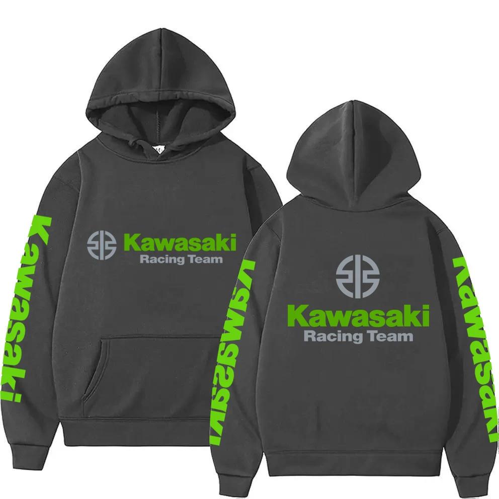 2025 Vysoce kvalitní bavlněná mikina s kapucí Kawasaki Knight Sportswear Outdoorové sporty Denní dojíždění Móda