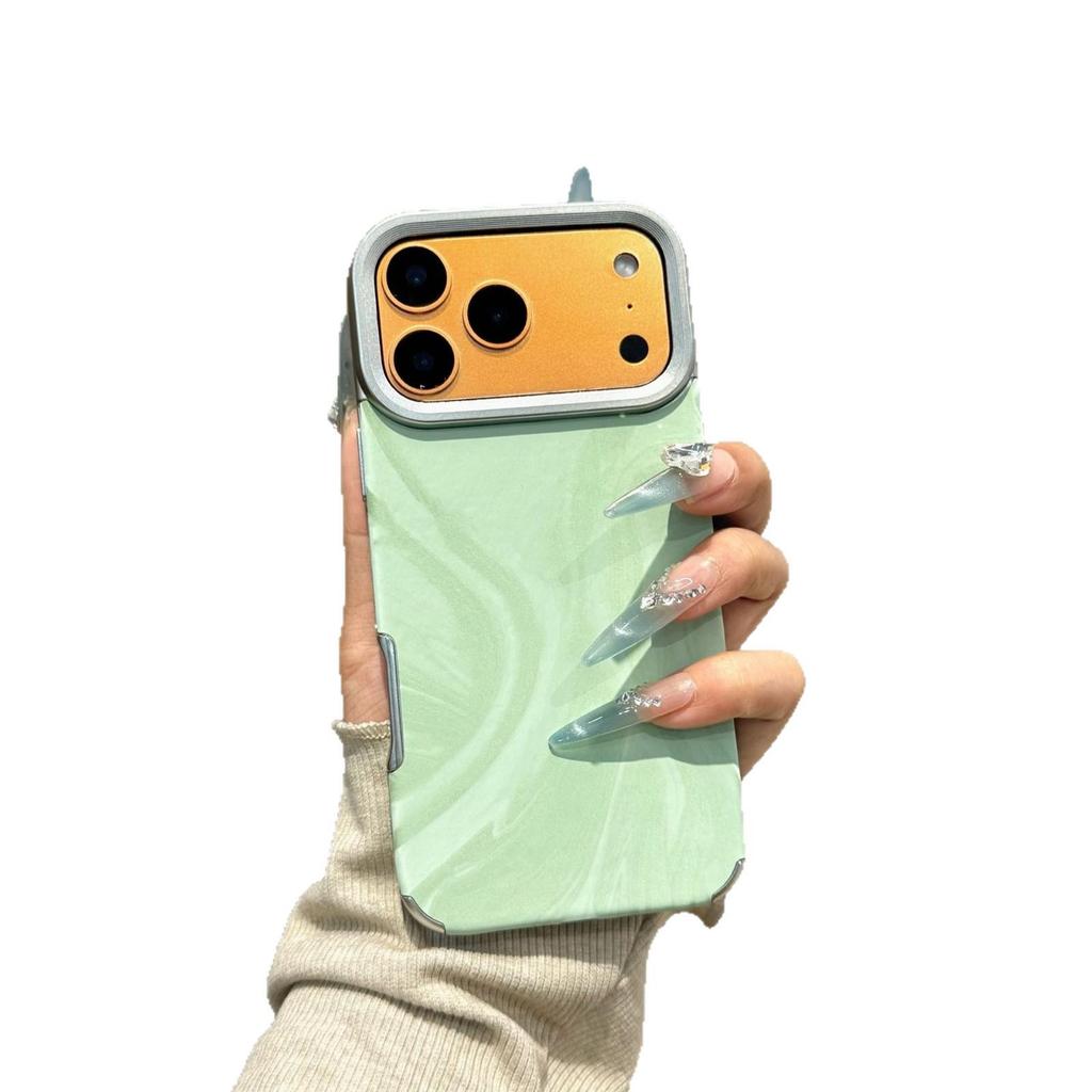 Trendy Large Hole Ripple Phone Case for Apple 17 Pro Max - Creative Protective Case for Models 16/17 and 11/12